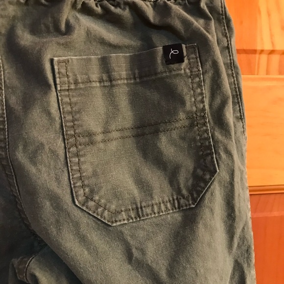 Girls Art Class Khaki Green Pull On Pants - Picture 3 of 4